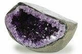 Sparkly Deep-Purple Amethyst Geode - Uruguay #378217-2